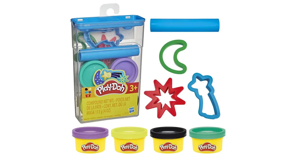 Play-Doh Gyurmakészlet tárolóban – Űr formákkal – Hasbro Exkluzív ajánlat