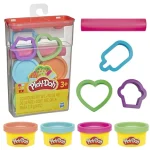 Expressz kézbesítés Play-Doh Gyurmakészlet tárolóban – Édesség formákkal – Hasbro
