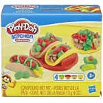 Play-Doh Kitchen Creations Taco time játékszett 4 db gyurmával – Hasbro Szezonális akció