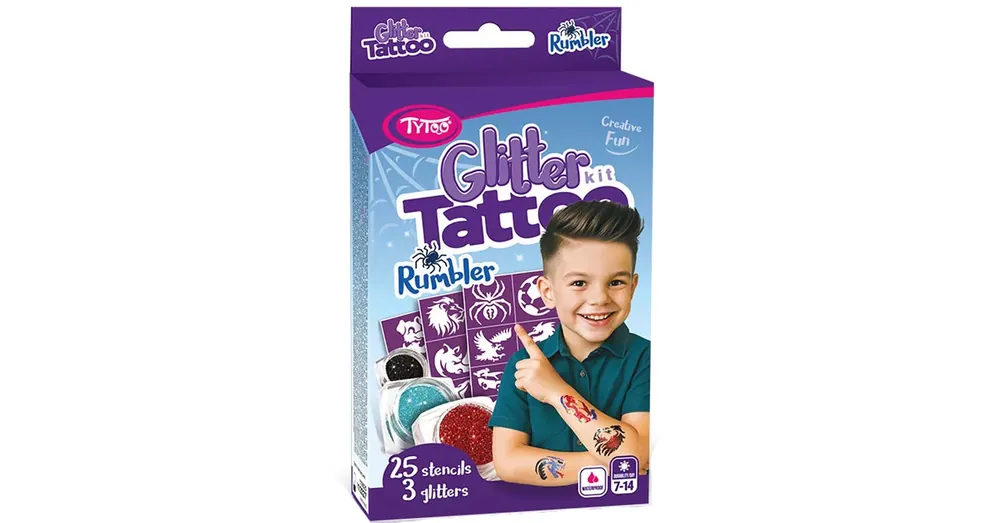 Újdonság TyToo Rumbler csillámtetoválás szett