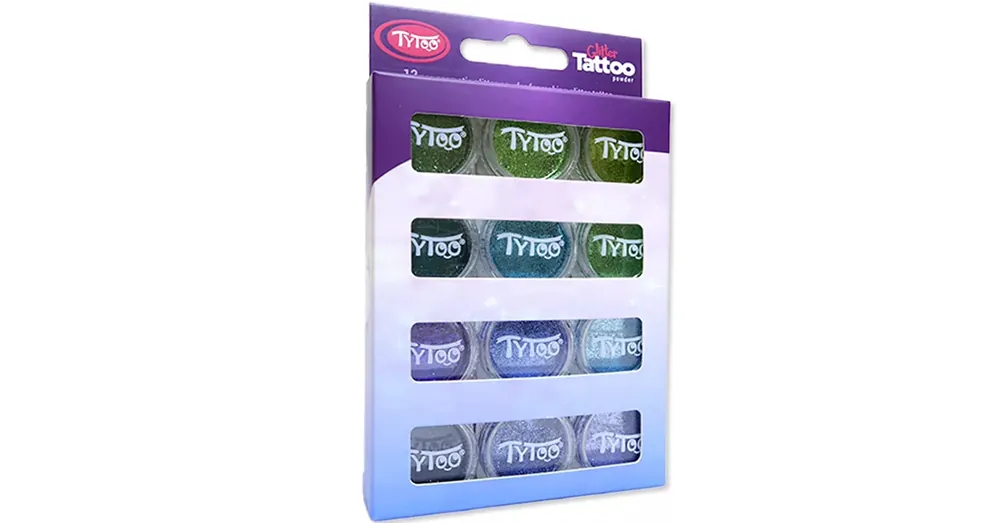 TyToo Hideg színek csillámpor szett 12×2,5ml Biztonságos fizetés