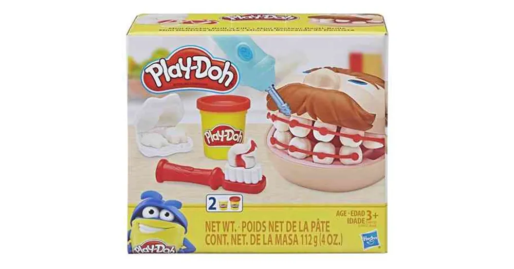 Kiárusítás Play-Doh Mini fogorvosi rendelő gyurmaszett – Hasbro