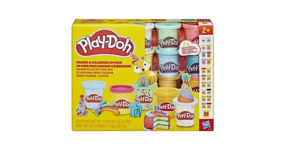 Play-Doh Create Celebrate 20 db-os gyurmaszett – Hasbro Szuper ajánlat