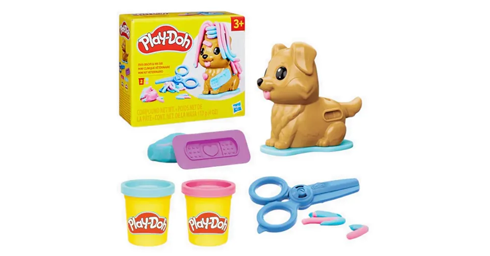 Biztonságos fizetés Play-Doh Mini kutyakozmetikus gyurmaszett – Hasbro