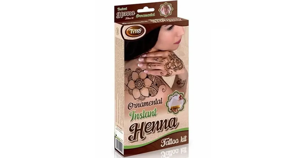 TyToo Instant Ornamental Henna szett Biztonságos fizetés