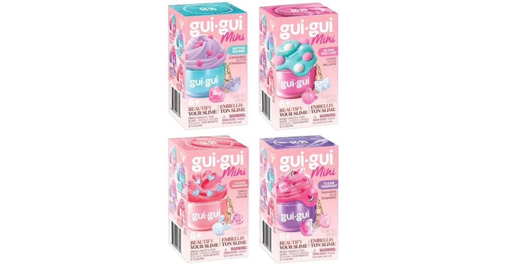 Outlet GUI-GUI mini illatos slime többféle változatban 1db