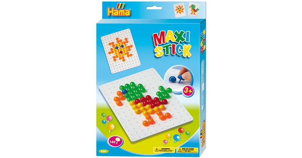 Hama Pötyi vegyes színben négyzet táblával 140db-os Maxi Szuper akció