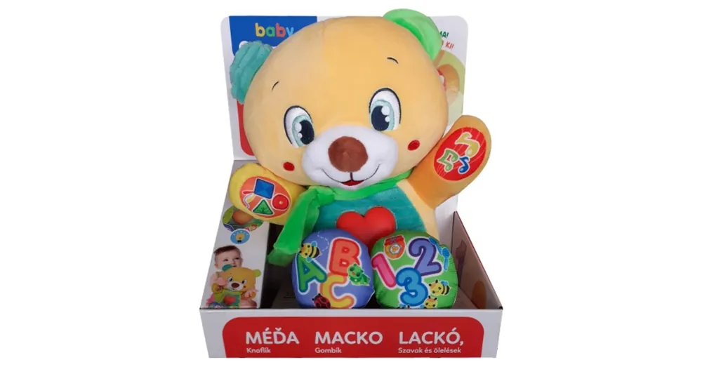 Lackó a mackó interaktív plüss maci – Clementoni Vedd meg online