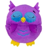Árcsökkenés Happy Nappers Lila bagoly párna hálózsák 137 cm