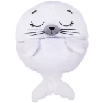Azonnal elérhető Happy Nappers Fehér fóka párna hálózsák 137 cm