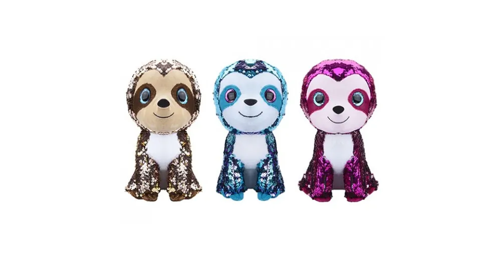 Shimmeez Simiflitter lajhár 25 cm-es plüss figura 3 féle változatban Legkelendőbb