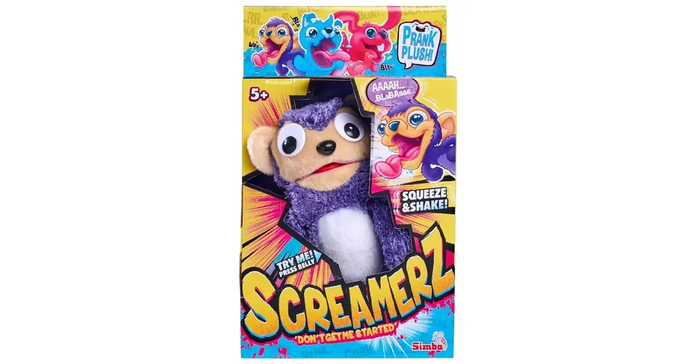 Azonnali szállítás ScreamerZ Sikítozó majom plüssfigura 30 cm – Simba Toys