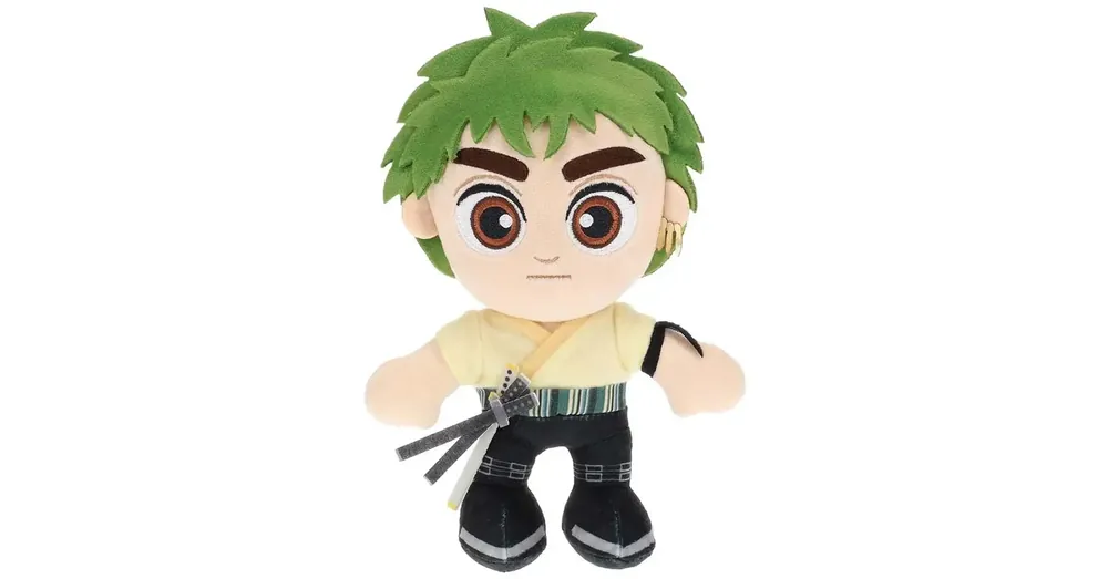 Netflix One Piece – Zoro karakter plüssfigura 20 cm Biztonságos fizetés
