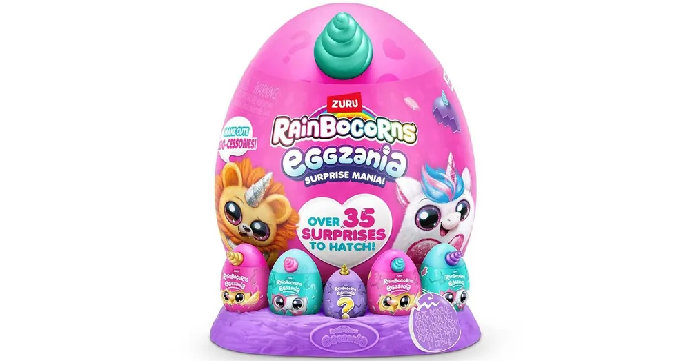 Rainbocorns Eggzania meglepetés tojás plüssfigurával többféle változatban 1 db Biztonságos fizetés