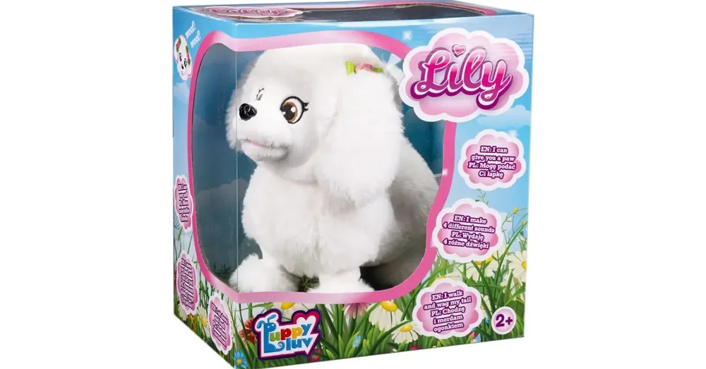 Azonnali szállítás Lily az Interaktív plüss kutyus – Puppy Luv