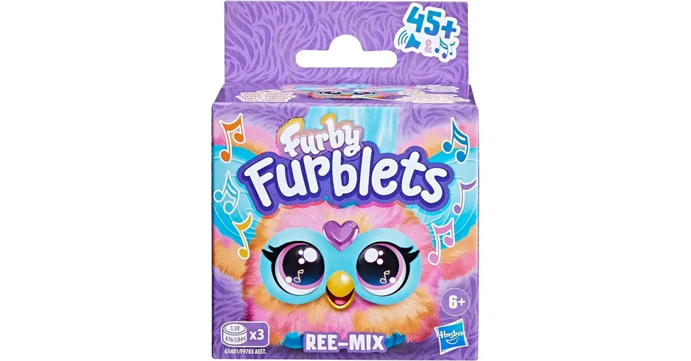 Vásárlói kedvenc Furby Furblets Ree-Mix interaktív plüssfigura – Hasbro