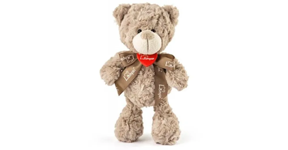 Lumpin plüss Teddy maci nyakkendővel 43 cm Exkluzív ajánlat