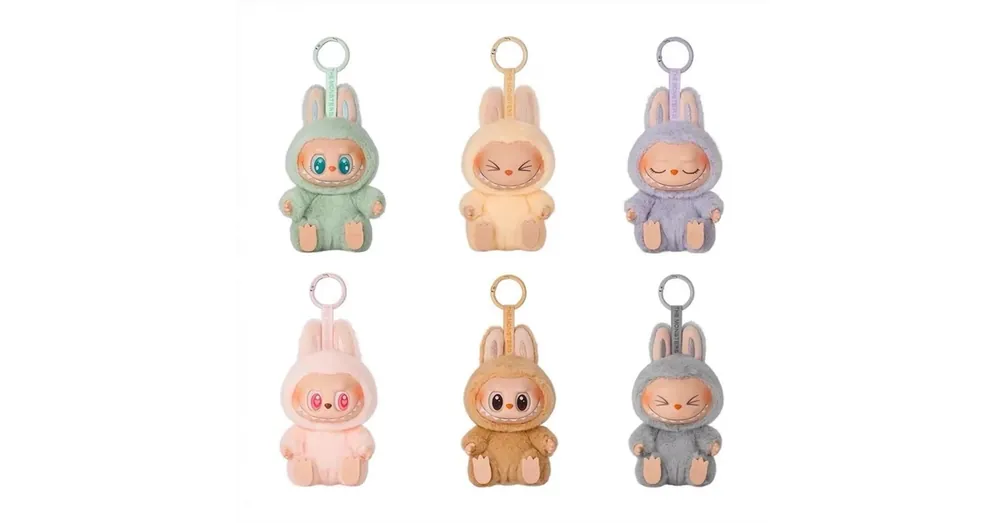 Labubu figura kulcskarikával 17 cm-es több változatban Expressz szállítás