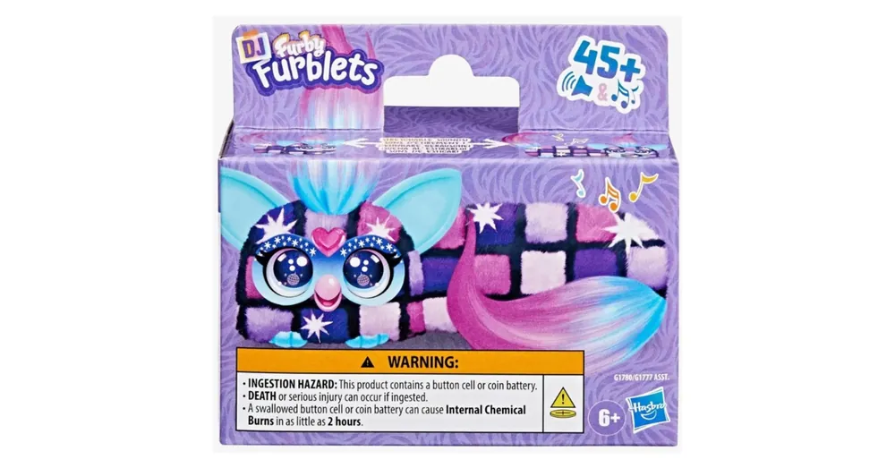 Expressz kézbesítés Furby DJ Furblets Dis-Co-Daz interaktív plüss figura – Hasbro