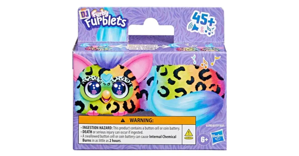 Furby DJ Furblets Rain-Bow-Kat interaktív plüss figura – Hasbro Árengedmény
