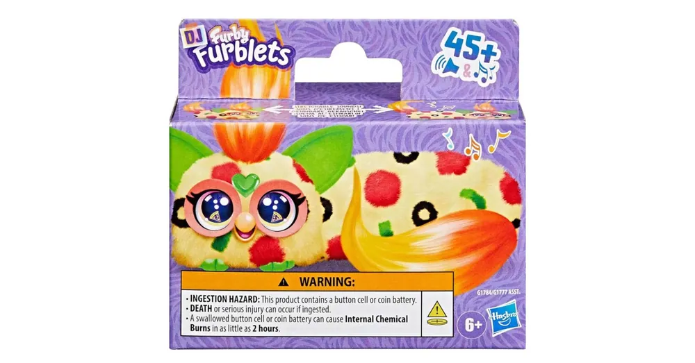 Legkelendőbb Furby DJ Furblets Pepp-Oh-Roni interaktív plüss figura – Hasbro