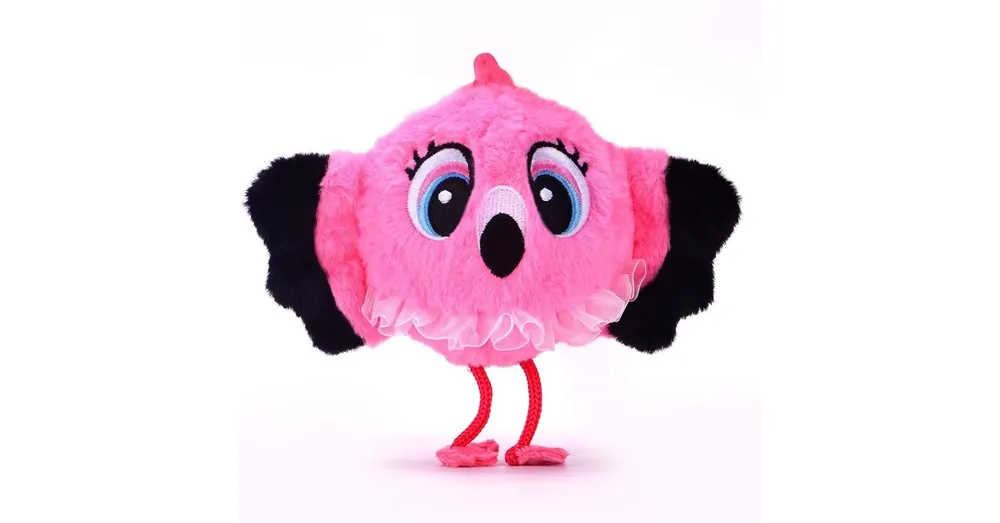 Expressz kézbesítés Bouncibles Pattogó plüss labda – Mimi, a rózsaszín flamingó