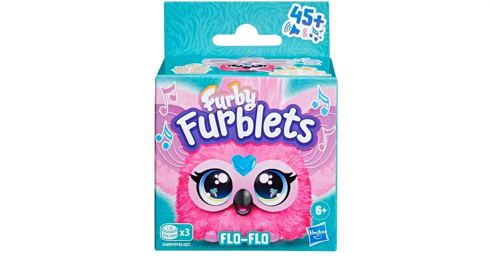 Akciós ár Furby Furblets Flo-Flo interaktív plüssfigura – Hasbro