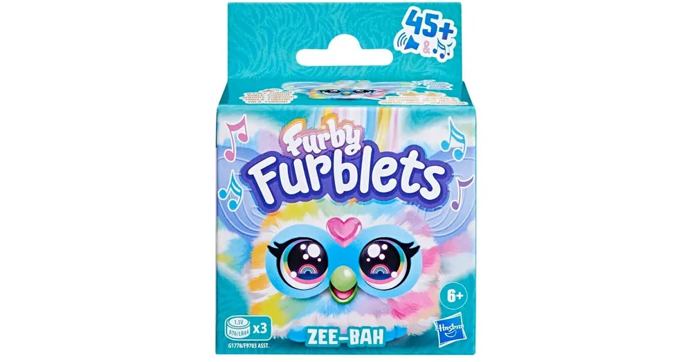 Akció Furby Furblets Zee-Bah interaktív plüssfigura – Hasbro