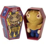 Legjobb ár Deddy Bear Edgar Allen Crow plüss koporsóban, 5. sorozat, 15 cm