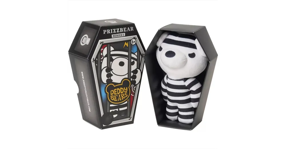 Biztonságos fizetés Deddy Bear Prizzbear plüss koporsóban, 5. sorozat, 15 cm