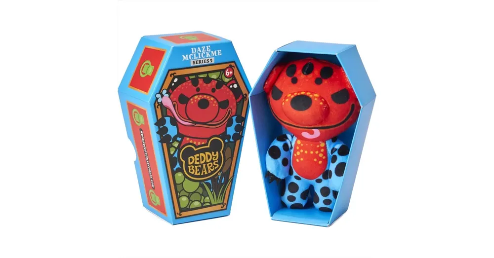 Legjobb ár Deddy Bear Dace Mclickme plüss koporsóban, 5. sorozat, 15 cm