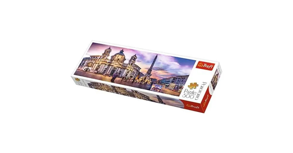 Piazza Navona, Róma Panoráma puzzle 500 db-os – Trefl Alacsony ár