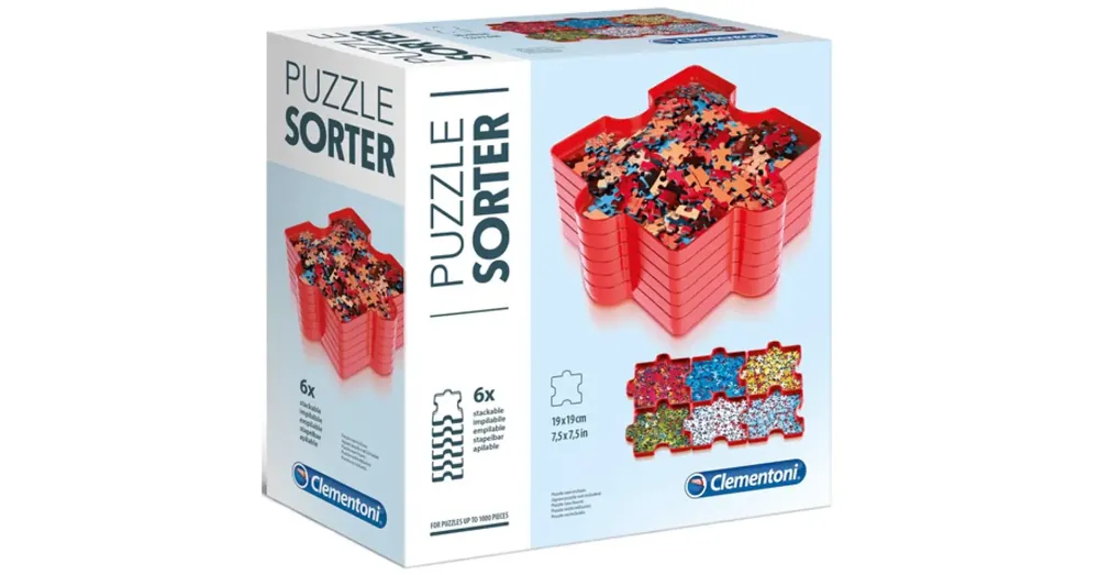 Puzzle szortírozó tálca 6 db-os szett – Clementoni Vedd meg online