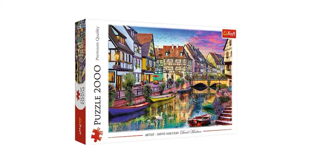 Colmar, Franciaország 2000 db-os puzzle – Trefl Biztonságos vásárlás