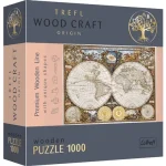 Wood Craft Régi térkép 1000 db-os prémium fa puzzle – Trefl Ajánlat