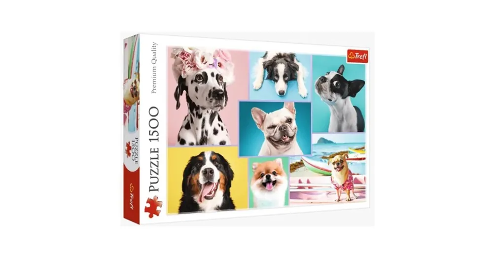 Cuki kutyusok 1500 db-os puzzle – Trefl Biztonságos fizetés