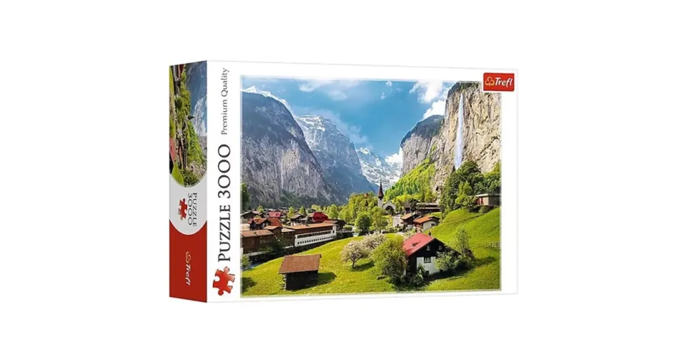 Lauterbrunnen, Svájc 3000 db-os puzzle – Trefl Kedvezmény