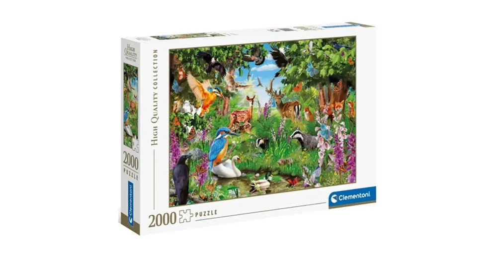 Végkiárusítás Csodálatos erdő HQC puzzle 2000 db-os – Clementoni