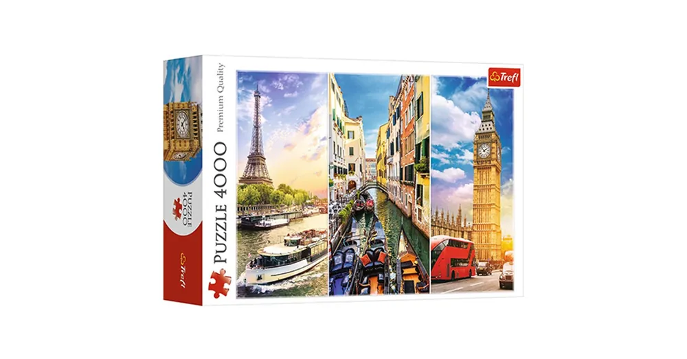 Európai körút 4000 db-os puzzle – Trefl Kihagyhatatlan ajánlat