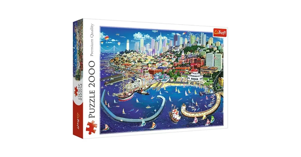 Kiárusítás San Francisco öböl 2000 db-os puzzle – Trefl
