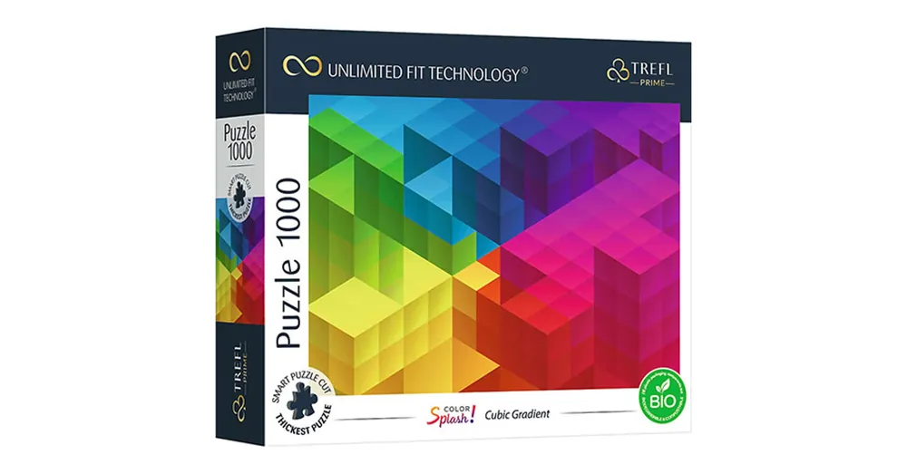 Color Splash Kocka gradiens 1000 db-os UFT puzzle – Trefl Kedvezmény