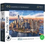 Biztonságos fizetés Manhattan, New York 1500 db-os puzzle – Trefl