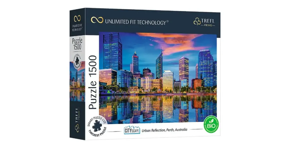Városi fények Pearth, Ausztrália 1500 db-os puzzle – Trefl Azonnali szállítás