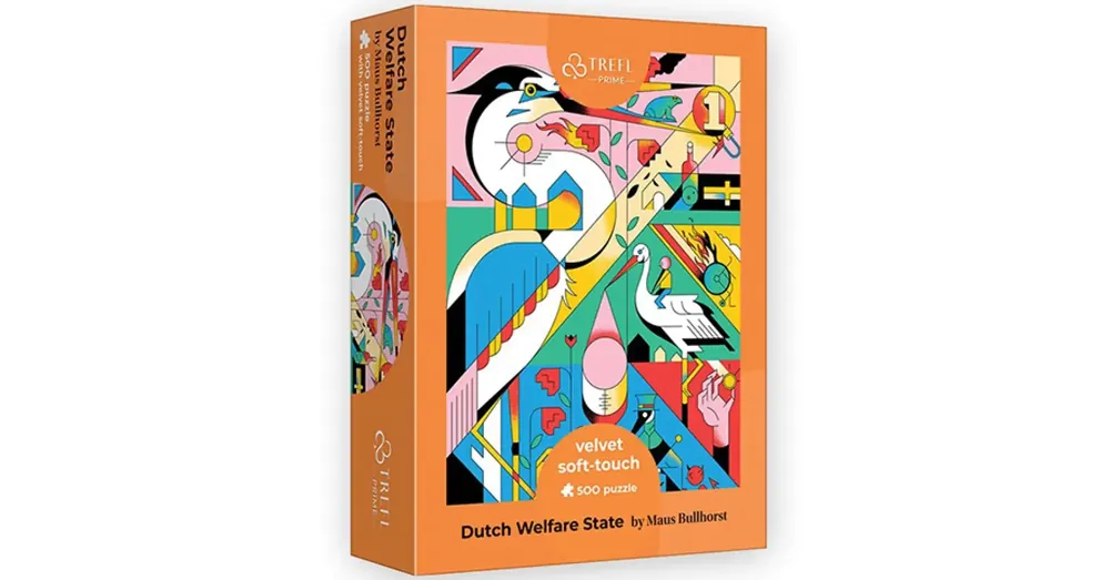 Expressz kézbesítés Dutch Welfare State bársony puha tapintású 500 db-os puzzle – Trefl