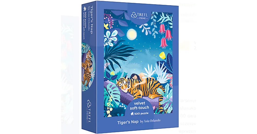 Ne maradj le Tiger‘s Nap bársony puha tapintású 500 db-os puzzle – Trefl