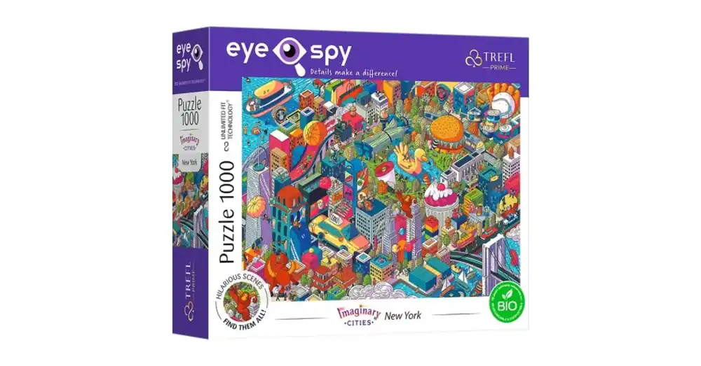 Gyors kiszállítás Imaginary Cities New York UFT 1000 db-os puzzle – Trefl