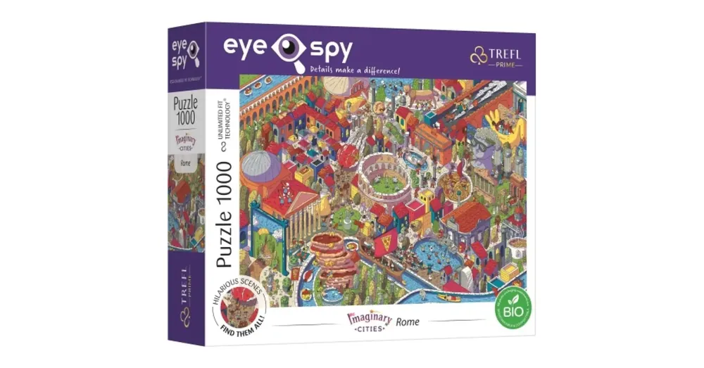 Expressz szállítás Imaginary Cities Róma UFT 1000 db-os puzzle – Trefl