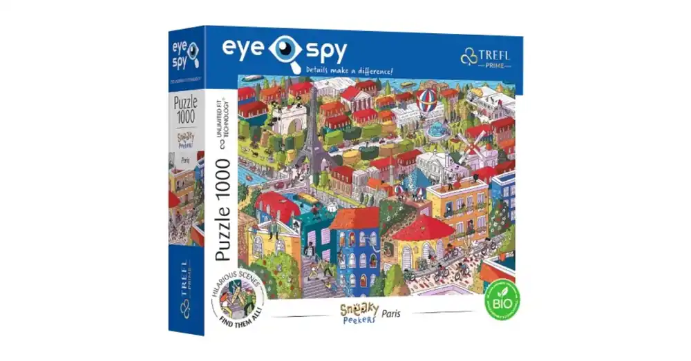 Biztonságos fizetés Sneaky Peekers Párizs UFT 1000 db-os puzzle – Trefl