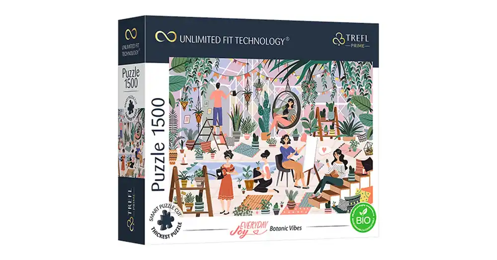 Legkelendőbb Botanic Vibes 1500 db-os UFT puzzle – Trefl