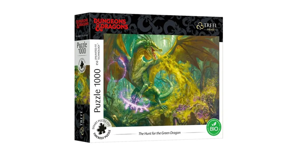 DungeonsDragons A zöld sárkány vadászata 1000 db-os puzzle – Trefl Exkluzív ajánlat